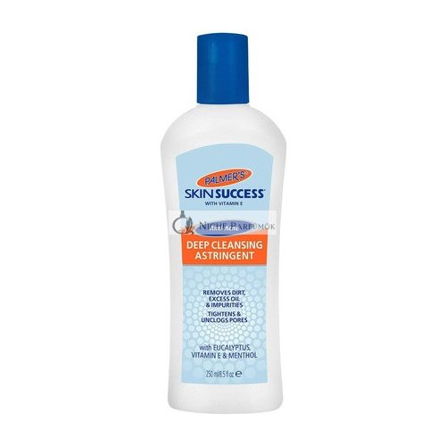 Palmer's Skin Success Hĺbkové čistiace pleťové astringent s vitamínom E, 250 ml