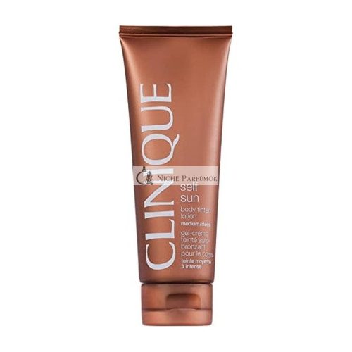 Clinique Self Sun Tónovaný Telový Krém pre Ženy Stredný/Hnedý, 125ml