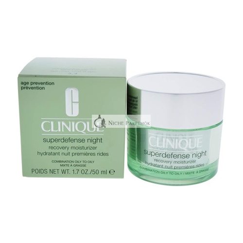 Clinique Superdefense Nočný Krém Typ III - IV 50ml