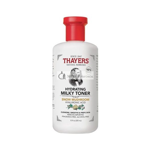 THAYERS Mliečny Toner na Tvár so Snehovou Houbou a Kyselinou Hyalurónovou, 355ml