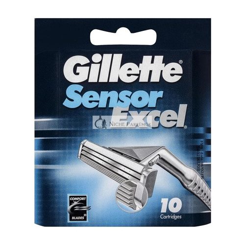 Gillette Sensor Excel, 10 čepelí