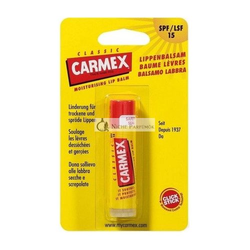 Carmex Classic Hydratačný Balzam na Pery, 4 g