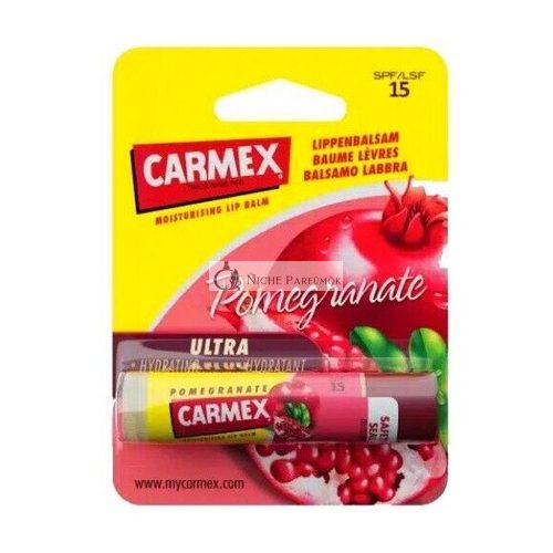 Carmex Granátové jablko SPF15 Hydratačný balzam na pery 4,25g