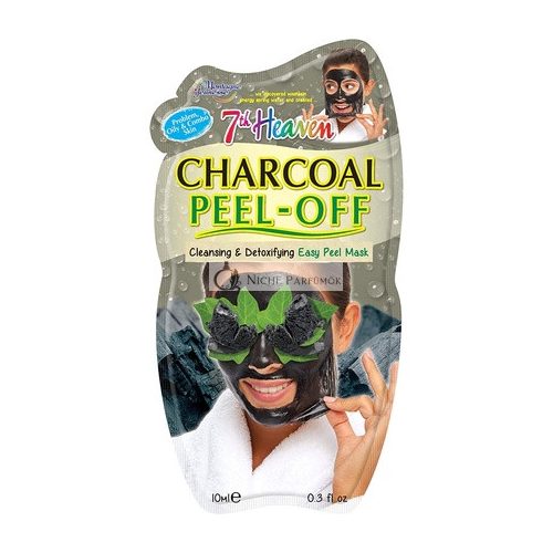 7th Heaven Charcoal Peel-Off Maska na Tvár na Čistenie a Detoxikáciu