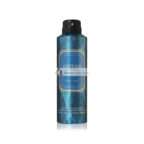 GUESS Uomo Acqua Deodorizačný Telový Sprej Pre Mužov 170g