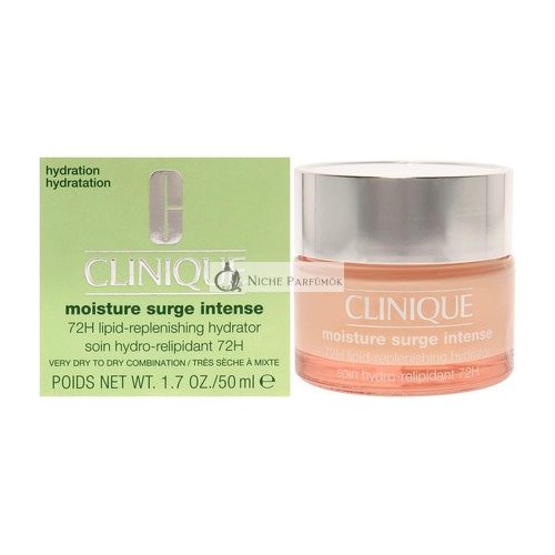 Clinique Moisture Surge Intense 72H - Intenzív hydratácia pre suchú pleť, 50ml