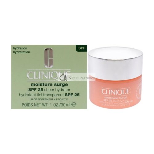 CLQ Moisture Surge F25 Hydratačný Krém 30ml