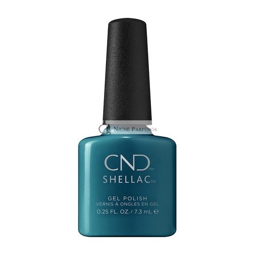 CND Shellac Teal Time Čierna 7 ml