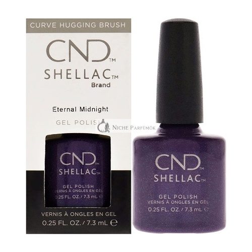 CND Shellac Večný Polnoc Nightspell Fialový 7.3ml