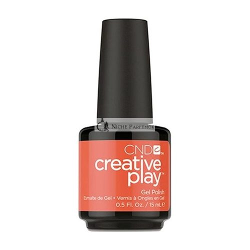 CND Creative Play Gélový Lak na Nechty Tangerine Rush, 15ml