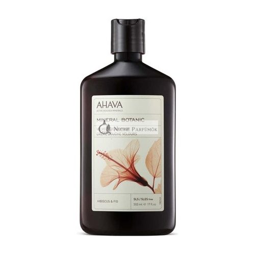 AHAVA Botanický Krémový Umývací Prostriedok Hibiscus a Figa 500ml