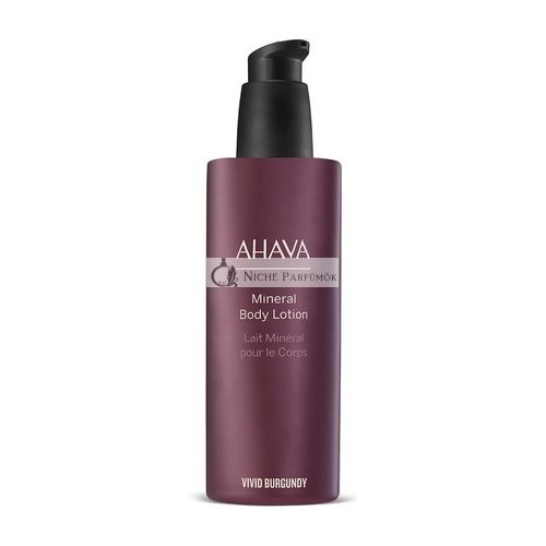 AHAVA Vivid Burgundy Minerálny Telový Krém, 250ml