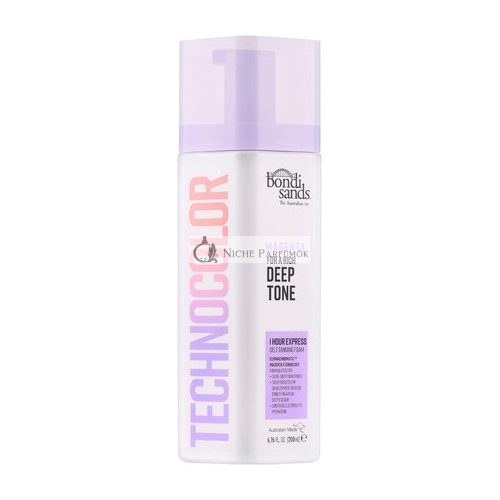 Bondi Sands Technocolor 1-Hodinový Express Magenta Samoopaľovací Penový 200ml