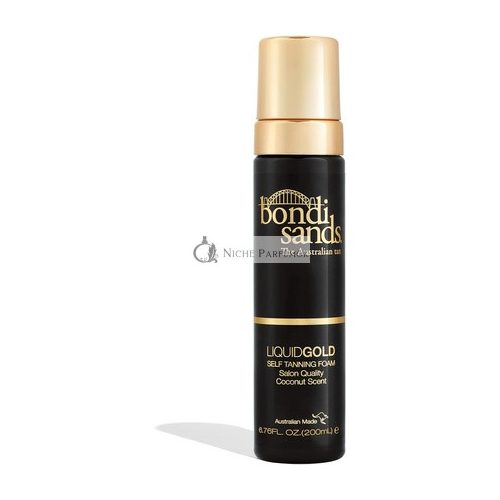 Bondi Sands Liquid Gold Samoopaľovacia Pena Ľahká Rýchloschnúca Formula 200ml