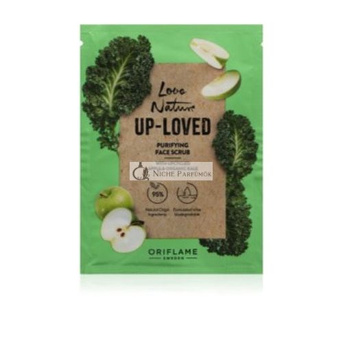 Oriflame Love Nature Up- Loved Upcycled Apple Organický Kale Exfoliant 10 Ml