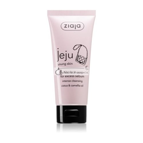 Ziaja Jeju Young Skin Jemné Čistiace Mýdlo na Tvár, 75 ml