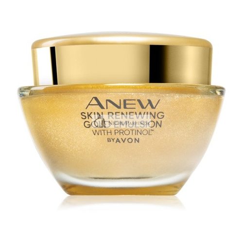 Avon Anew Obnovujúca zlatá emulzia nočný krém proti vráskam - 50 ml