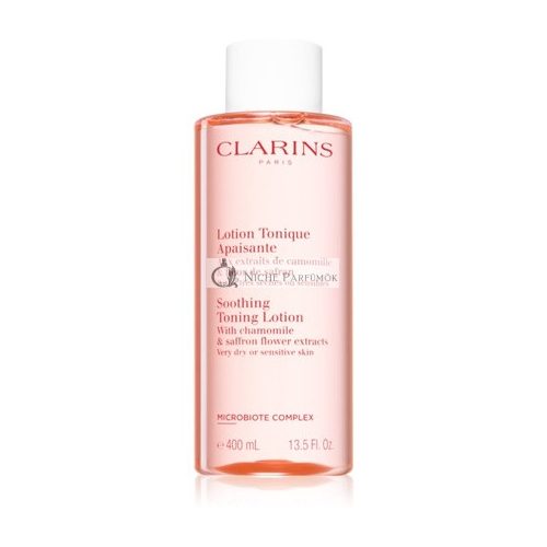 Clarins Upokojujúca Tonizačná Lotion pre Citlivú a Veľmi Suchú Pokožku, 400ml