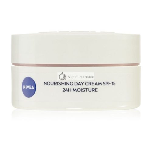 Nivea 24h Moisture Nutrient Day Cream SPF 15, 50ml