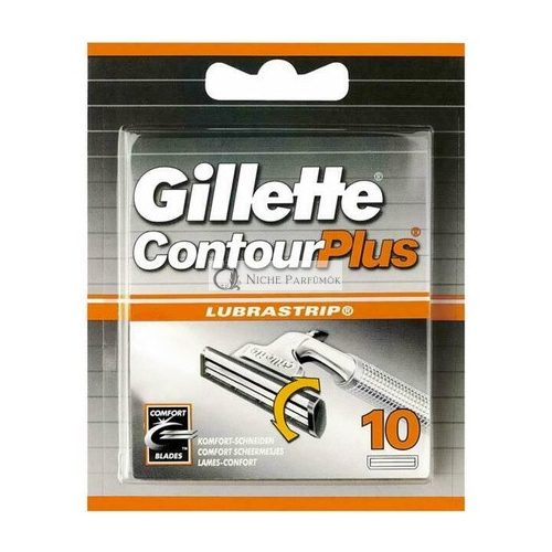 Gillette Contour Plus Náhradné čepelky pre mužov 10 ks