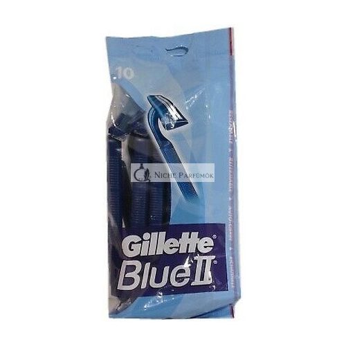 Gillette Blue II Jednorazové Holiace Strojčeky 10 Kusov