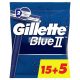 Gillette Jednorazový modrý II 15 + 5 20 kusov modrý