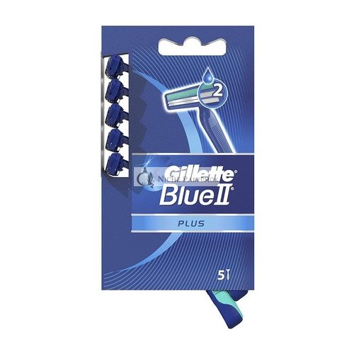 Gillette Blue II Jednorazový Holiaci Strojek Plus Citlivý