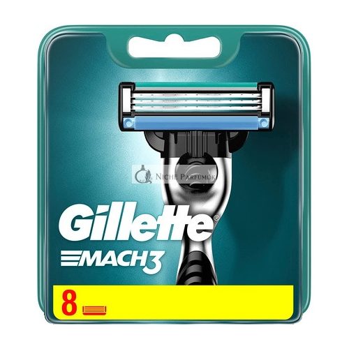 Gillette Mach3 čepel - balenie 8 kusov