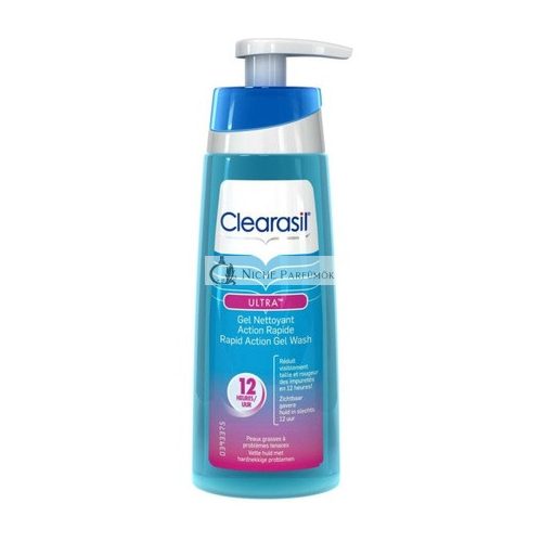 Clearasil Ultra Rýchlo Pôsobí Scrub Wash - Čistiaci Gél 200ml