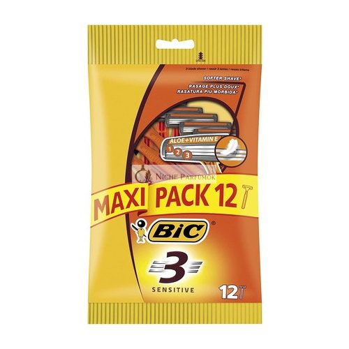 BIC 3 Sensitive Pánske Trojité Britvy