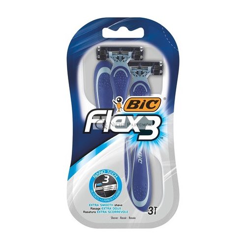 BIC Flex 3 Komfort Jednorazové Holiace Strojčeky 3 ks