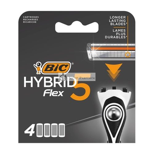 BIC Hybrid 5 Flex Pánsky holiaci stroj 5 titánových čepele