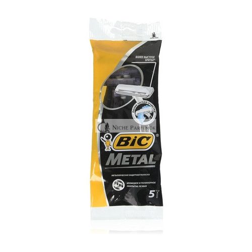 Bic Metal Pánske Jednorazové Holiace Strojčeky 5 ks