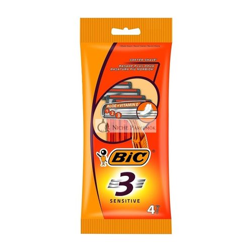 BIC 3 citlivé holiace strojčeky - balenie 4 kusy