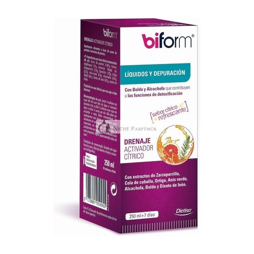 BIFORM Citrónový Aktivátor Drénáže, 250ml