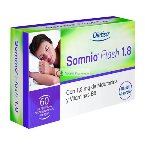 Nutrikozmetika Dietisa Somnio Flash 1,8mg 60 tabliet