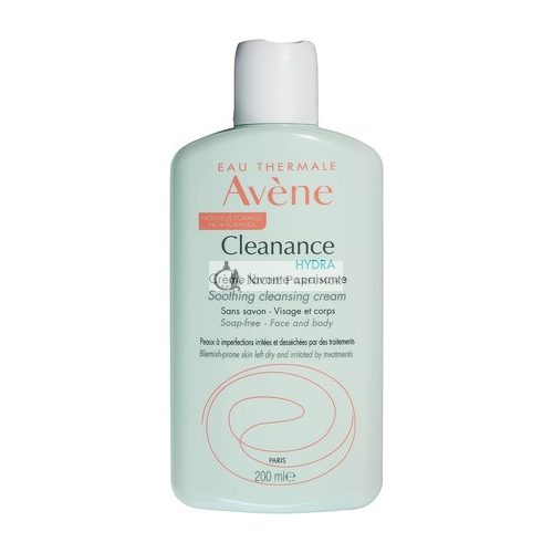 Avène Cleanance Hydra Upokojujúci čistiaci krém, 200ml