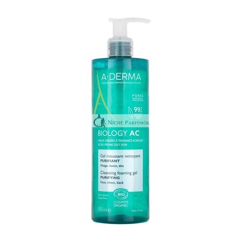 A-Derma Biology AC Čistiaci Gél, 400ml