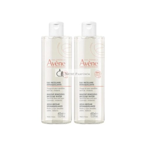 Avene Odličovacie Micelárne Vody Pre Normálnu A Citlivú Pokožku - 2 X 400 ml