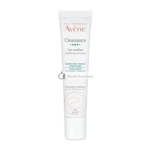 Avène Cleanance Matný Emulzia na Mastnú Pleť S Náchylnosťou Na Akné, 40ml