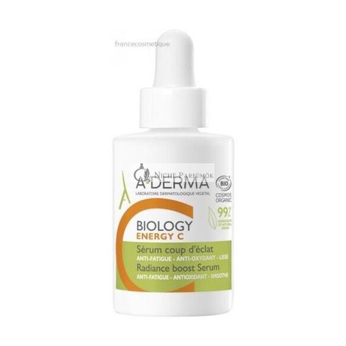 A-DERMA Biology Energy C Sérum na Zosilnenie Rádiance, 30ml