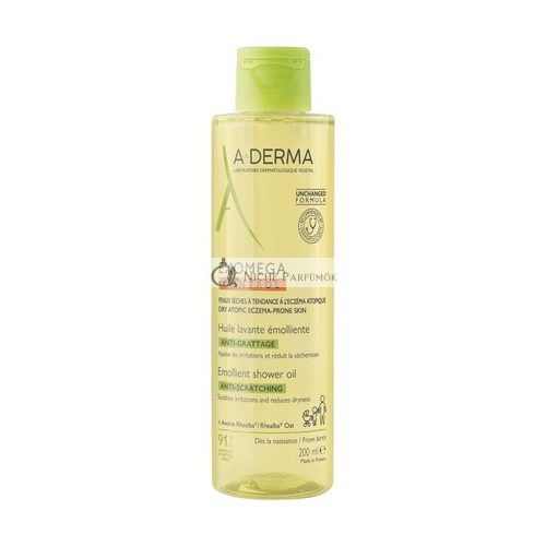 A-Derma Exomega Control Emollient Cleansing Oil proti svrbeniu, 200 ml