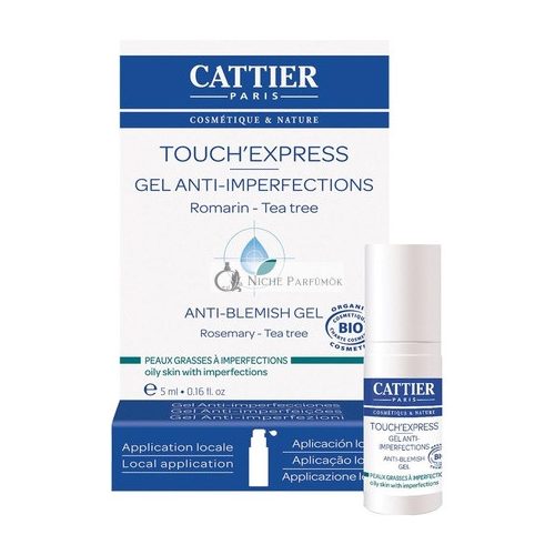 Cattier Touch'Express Gél proti nedokonalostiam, 5 ml