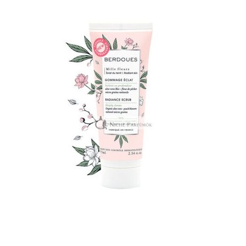 Berdoues Mille Fleurs Čistiaci Peeling na Tvár 75ml Unisex