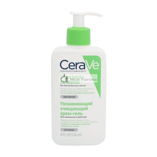 Cerave Hydratačný čistič pre normálnu a suchú pleť, 236ml