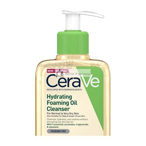 Cerave Hydratačné Penivé Olejové Čistiace Mlieko, 236ml