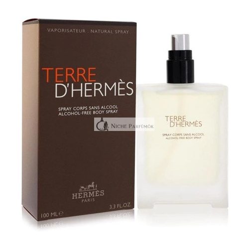 Hermès Terre D'Hermès Telový sprej bez alkoholu, 100ml