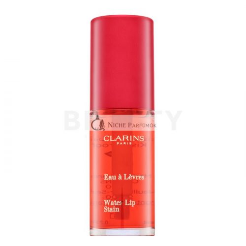 Clarins Eau á Lévres Water Lip Stain lesk na pery pre matný efekt 01 Rose Water 7 ml