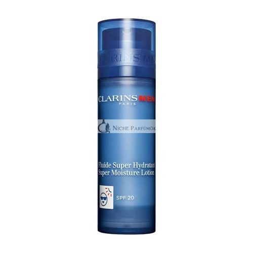 Clarins Men Super Moisture Lotion SPF20 hydratačný a ochranný fluid pre mužov 50 ml