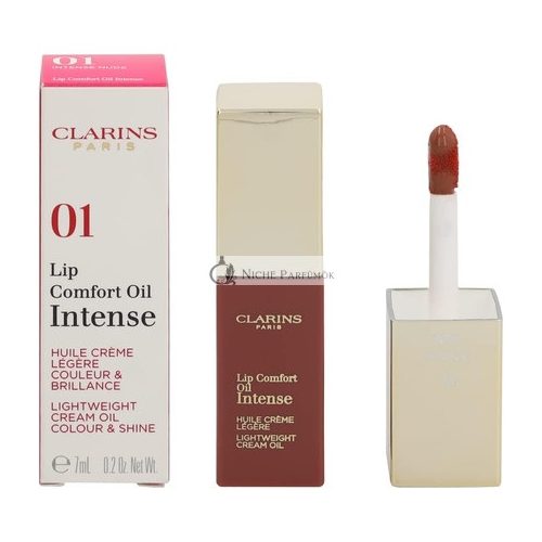 Clarins Olej na pery Intenzív - 01 Intenzív Nude, 7ml